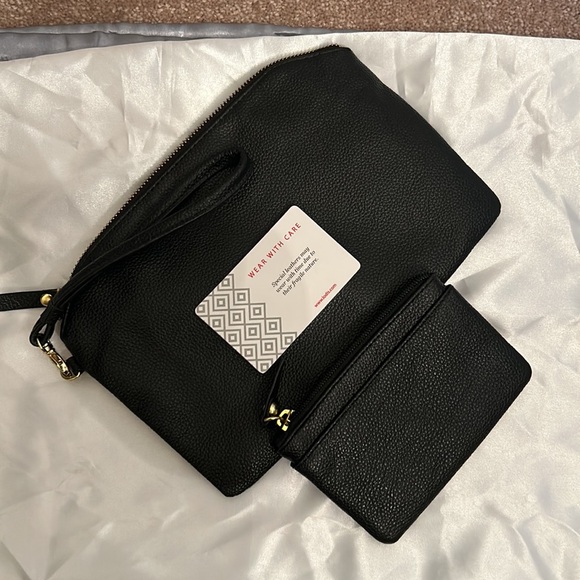 Lodis Leather Pouch & Coin Purse Set. - Picture 2 of 7